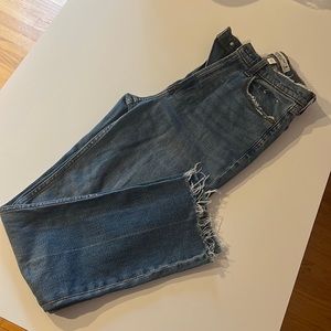 Abercrombie ankle straight ultra high rise (0L) curve love